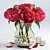 4-Piece Flower Set: Versatile 3D Models 3D model small image 1