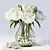 4-Piece Flower Set: Versatile 3D Models 3D model small image 3