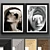  Modern Art Frames Set 3D model small image 1