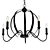 Classic Candle Chandelier: RUFUS 3D model small image 1