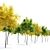 Mini Maple Tree: 3m Height, Two Material Options 3D model small image 2