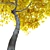 Mini Maple Tree: 3m Height, Two Material Options 3D model small image 3