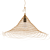 Ethnic Rattan Pendant Light 3D model small image 1