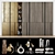 Modern Modular Wardrobe System 3D model small image 1