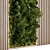 Wooden Vertical Garden - Wall Art 3D model small image 2