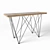 Modern Loft Console Table 3D model small image 1