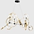 Elegant Celesse Pendant Light 3D model small image 2