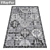 Luxury Carpets Set 3D model small image 2