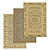 Luxury Carpet Set: High-Quality Textures 3D model small image 1