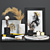Elegant Decor Set with High Poly Count 3D model small image 1