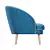 Glamour Velvet Accent Chair 3D model small image 2