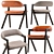 Elegant Paolo Dining Chair: Coco Republic 3D model small image 3