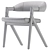 Elegant Paolo Dining Chair: Coco Republic 3D model small image 5