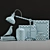 Title: Modern Industrial Desk Lamp 3D model small image 4