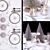 European-inspired New Year's Table Set 3D model small image 2