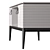 Sleek Levanzo Low Sideboard 3D model small image 2