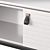 Sleek Levanzo Low Sideboard 3D model small image 3