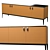 Elegant Levanzo Design Sideboard 3D model small image 1