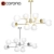 Elegant Erich Chandelier - MOD221-PL-08-G 3D model small image 3