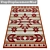 Luxury Carpet Set: High-Quality Textures and Versatile Options 3D model small image 3