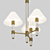 Radiant Glow Mini Chandelier 3D model small image 2