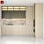 Modern Compact Kitchen Storage Solution 3D model small image 1