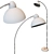 HUGO Black Floor Lamp, 154cm 3D model small image 2