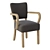 Elegant Irvington Carver Chair 3D model small image 1
