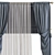 Revamp Your Space with Curtain 749 3D model small image 2