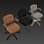 Sleek and Stylish: IKEA ALEFJÄLL Office Chair 3D model small image 4