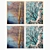 Modern Wall Art Set (2 Paintings, 4 Frame Options) 3D model small image 3