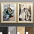 Elegant Contemporary Art Frames 3D model small image 1