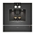Gaggenau CM450102 and WS461100: Built-in Espresso Maker & Warming Drawer Combo 3D model small image 1