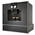 Gaggenau CM450102 and WS461100: Built-in Espresso Maker & Warming Drawer Combo 3D model small image 2