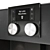 Gaggenau CM450102 and WS461100: Built-in Espresso Maker & Warming Drawer Combo 3D model small image 3