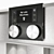 Gaggenau Built-in Espresso Maker & Warming Drawer 3D model small image 3