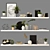 Title: Modern Floating Wall Shelves Set 3D model small image 1