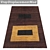 Luxury Carpet Set: High-Quality Textures for Versatile Use 3D model small image 3