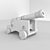 Sailing Force 3D Cannon 3D model small image 3