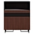 Diana Cupboard: Elegant Storage Solution 3D model small image 2