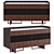 Sleek Keith Sideboard: Modern Versatility & Style 3D model small image 1