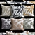 Elegant Texture Collection: Decorative Pillows 3D model small image 1