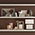 Elegant Shelf Decor Set 3D model small image 1