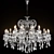 Luxury Chiaro Suzanne Chandelier 3D model small image 1