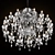 Luxury Chiaro Suzanne Chandelier 3D model small image 4