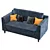 Stylish Single Seater Sofa 3D model small image 5