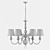 Chic Crystal Chandelier for Elegance 3D model small image 4