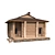 Enchanting Sauna Retreat 3D model small image 2