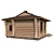 Enchanting Sauna Retreat 3D model small image 3