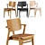 Scandinavian Domus Chair: Vintage Birch 3D model small image 1